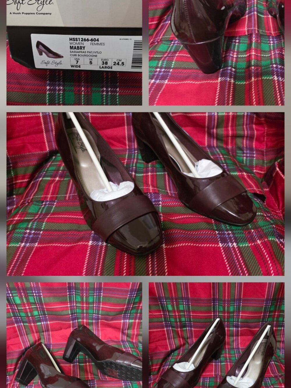 Soft Style-Mabry Pumps (Sassafras Patent)